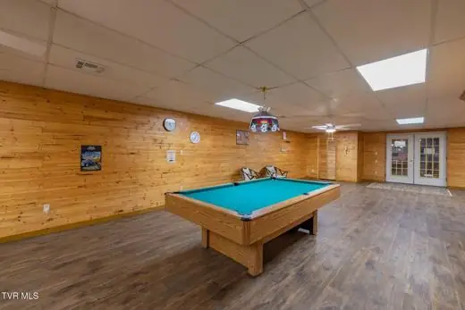 Lower level recreation room