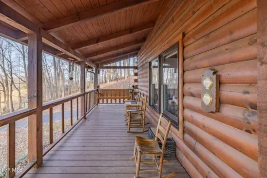 Covered front porch